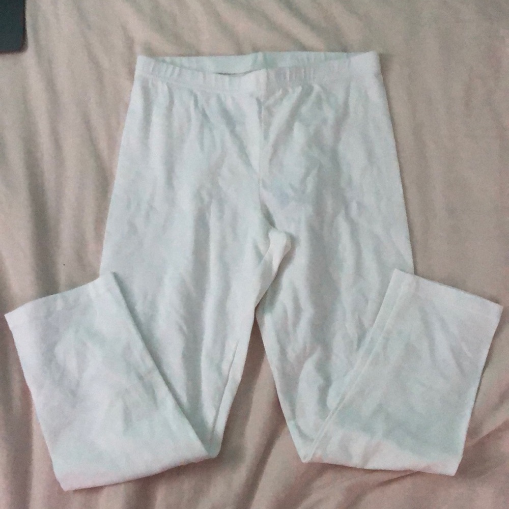 white leggings